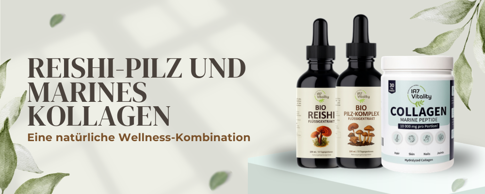 Reishi-Pilz & Marines Kollagen