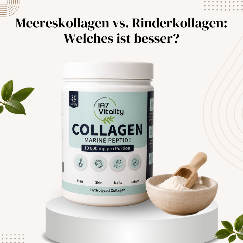 Meereskollagen vs. Rinderkollagen