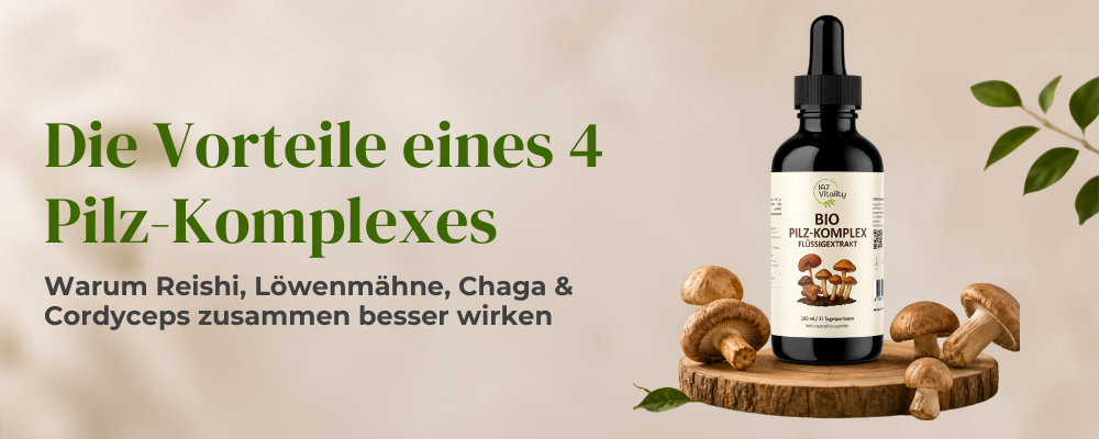 4-Pilz-Komplex Vorteile